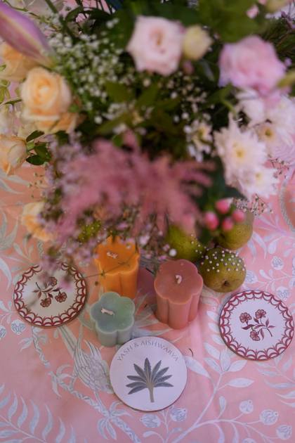 Tablescape and Floral detail — wedding decor — Westin